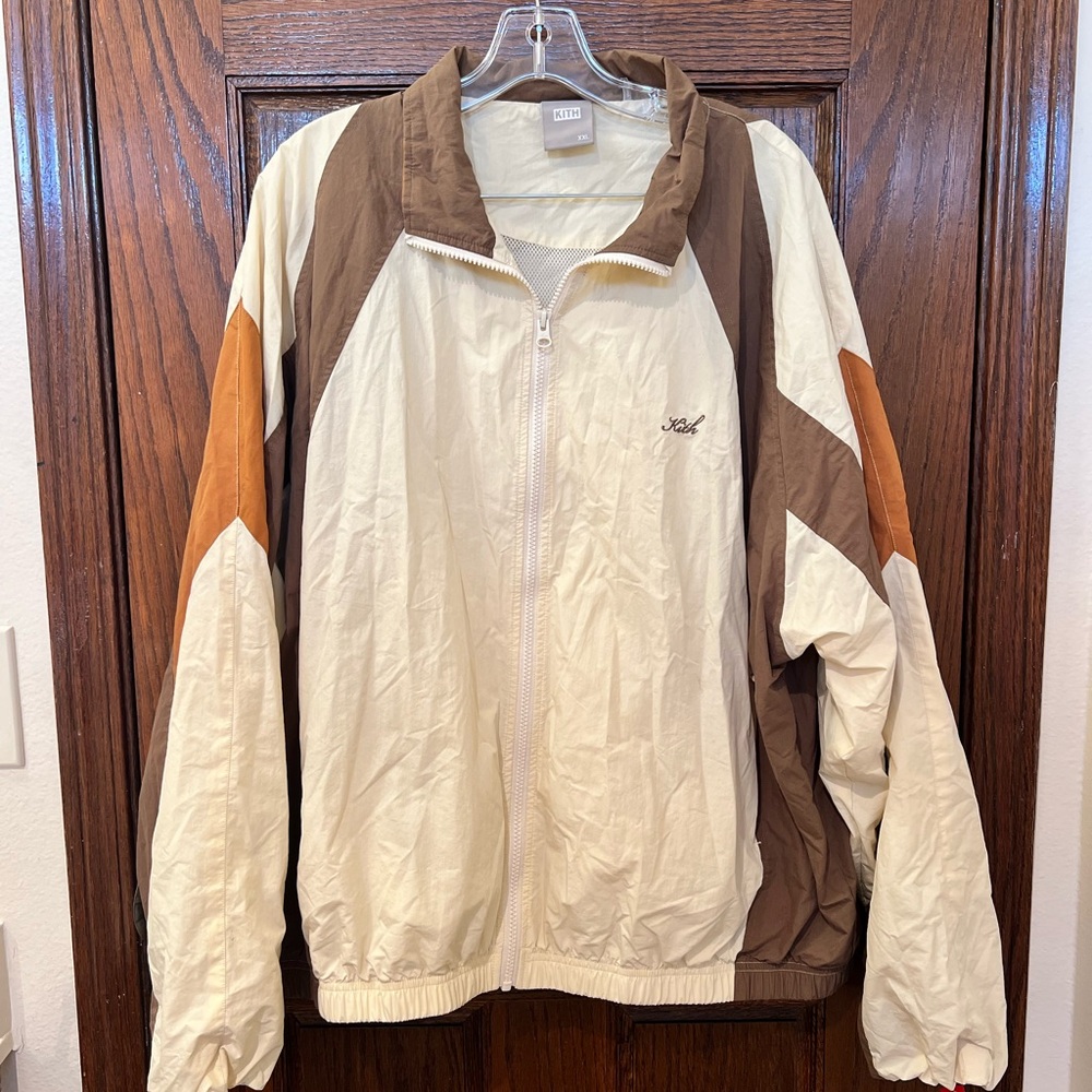 Vintage Cream and Brown Jacket